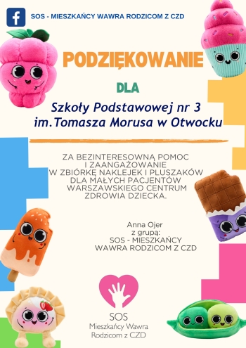 PodziękowanieSPnr3Otwock