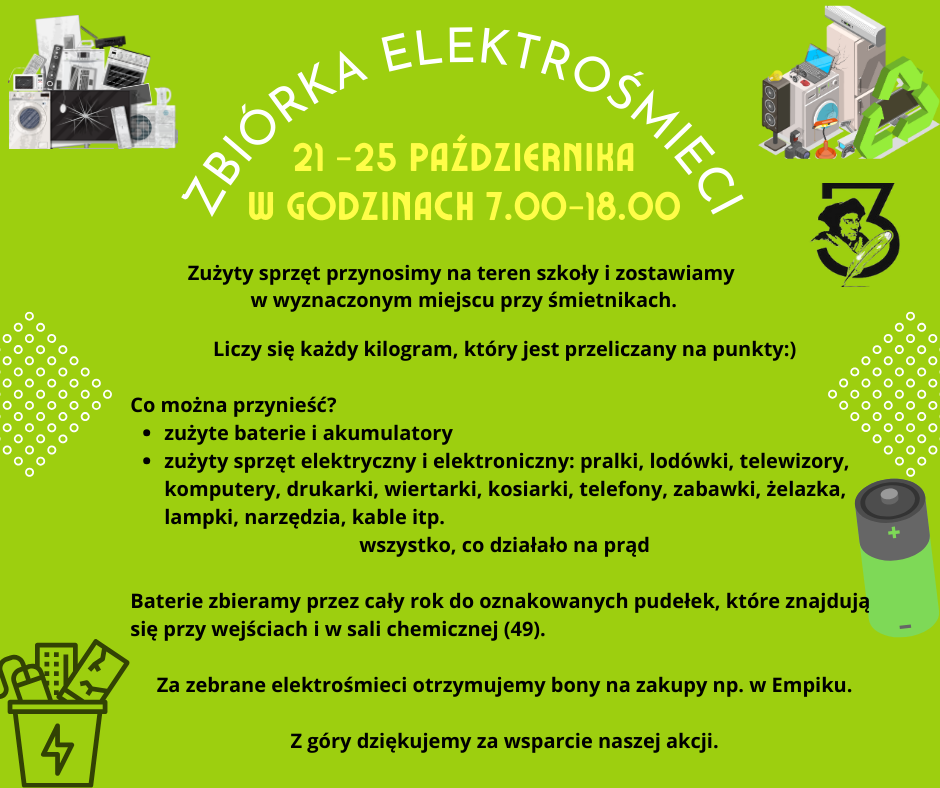 Zbiórka elektrośmieci