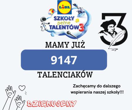 Szkoły Pełne Talentów 3 dziękujemy...