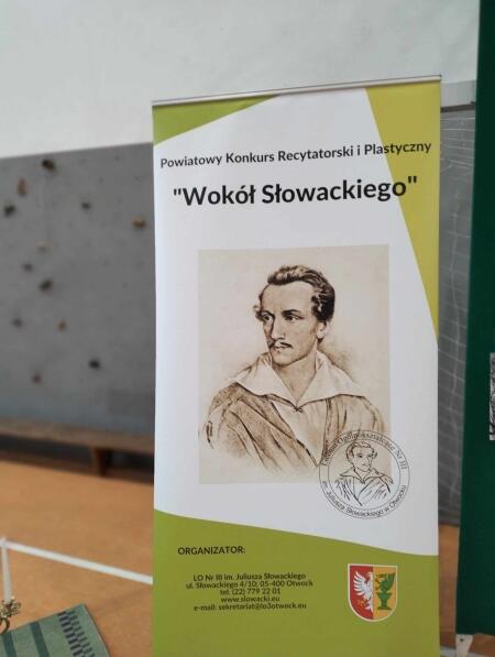 XVIII edycji Powiatowego Konkursu Recytatorskiego „ Wokół Słowackiego” 2024