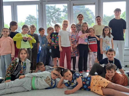  Klasy 1b wzięli w projekcie ''Zdrowo jem, więcej wiem''