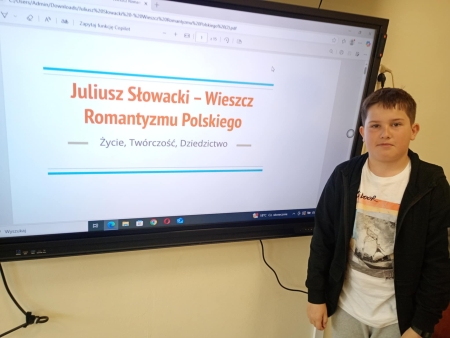 Juliusz Słowacki oczami dziecka