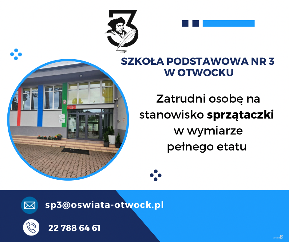 Oferta pracy - sprzątaczka