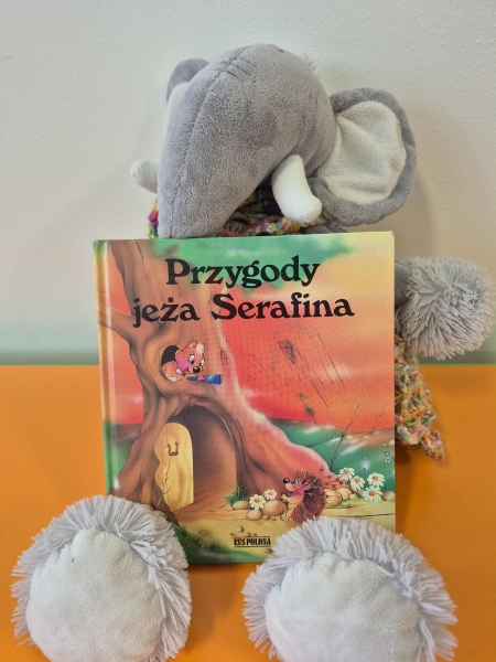 Wyzwanie-rodzinne w 2a czytanie - „Przygody jeża Serafina” 