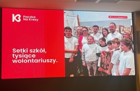 Udział w konferencji w akcji ''Paczka na Kresy''