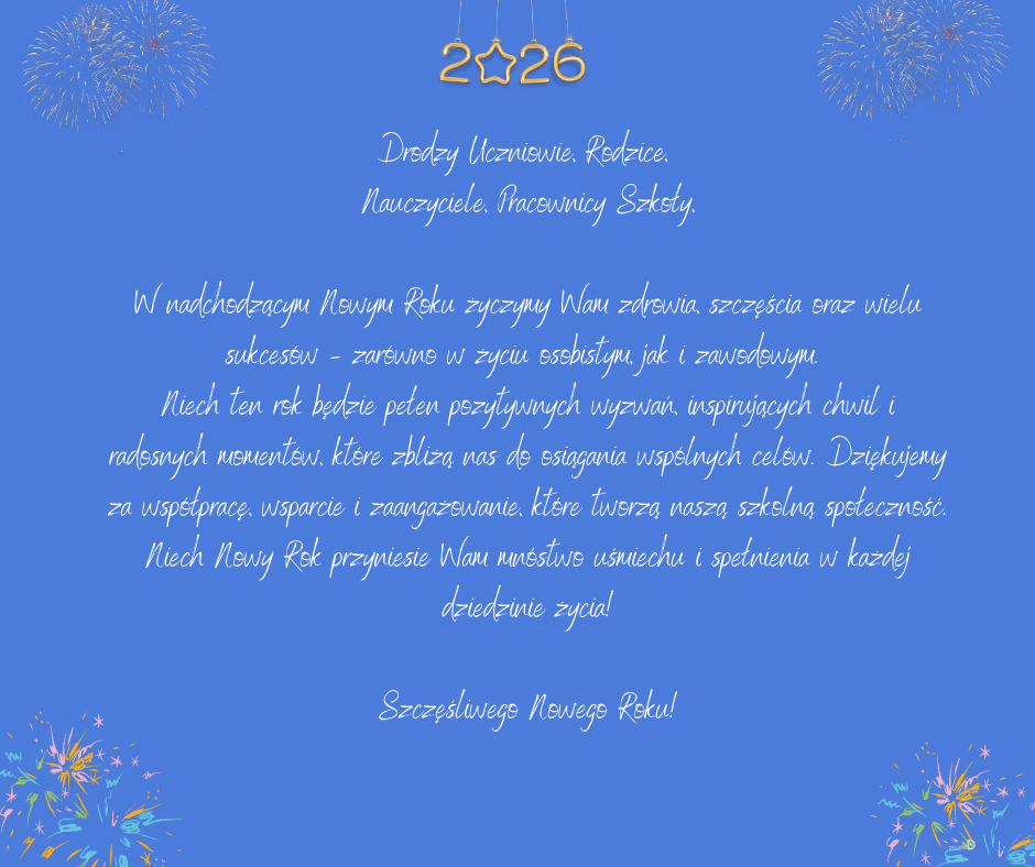 Szczęśliwego Nowego Roku 2026
