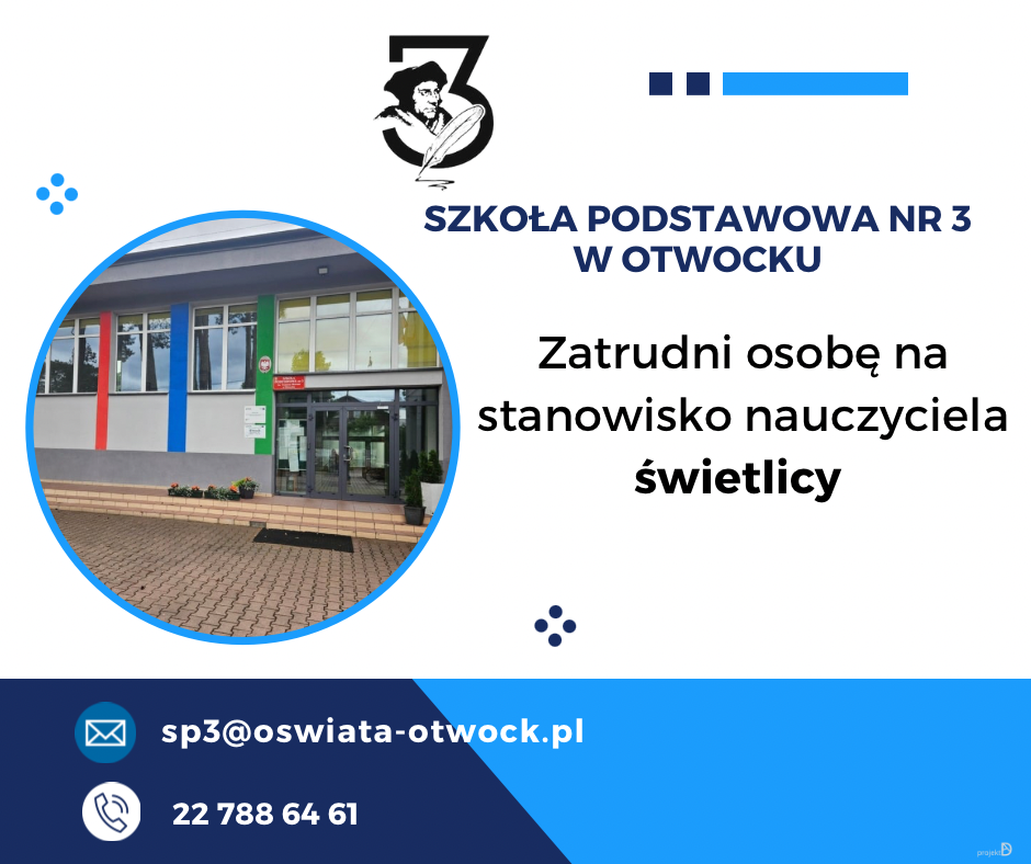 Oferta pracy - świetlica