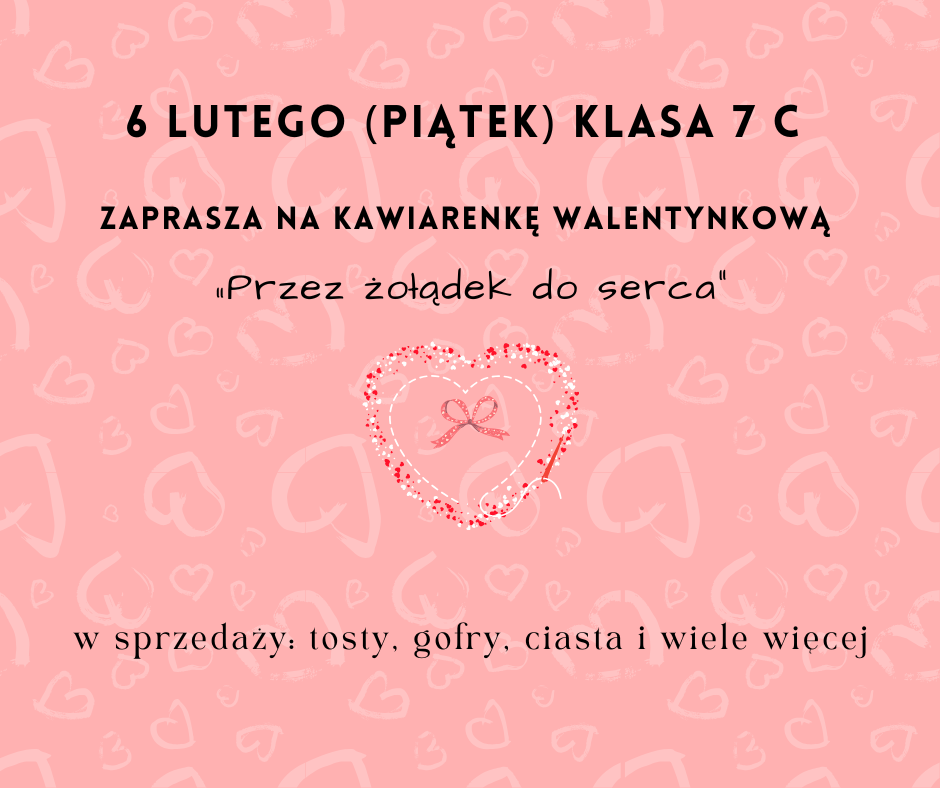 W piątek 7c zaprasza na kawiarenkę 