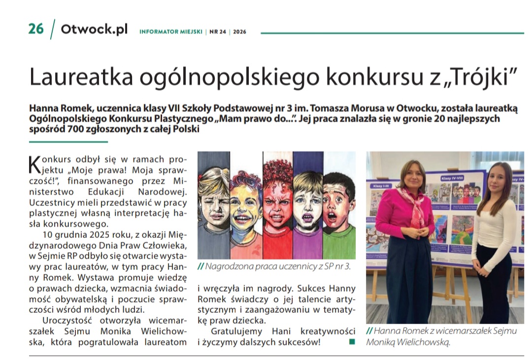 Trójka w mediach Otwock.pl nr 24