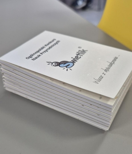 Ogólnopolskim Konkursie Nauk Przyrodniczych „Świetlik”