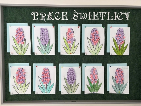 Dzień wiosny w świetlicy