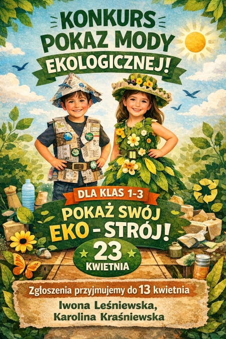 KONKURS – POKAZ MODY EKOLOGICZNEJ