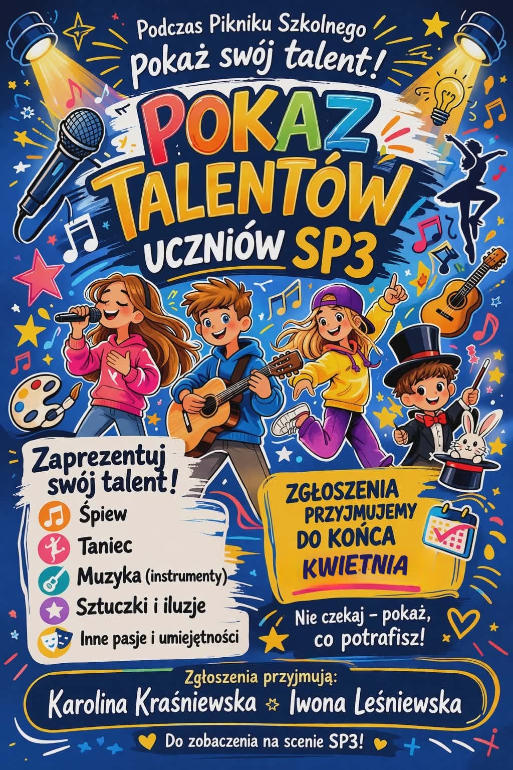 Zgłoś się do Pokazu Talentów