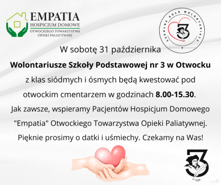 Kwestować pod otwockim cmentarzem 31.10.2026