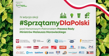 Akcja  ''Sprzątamy dla Polski'' - ogłoszenie