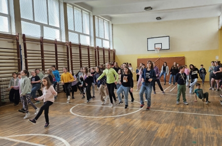 „Warsztaty taneczne” w naszej szkole!