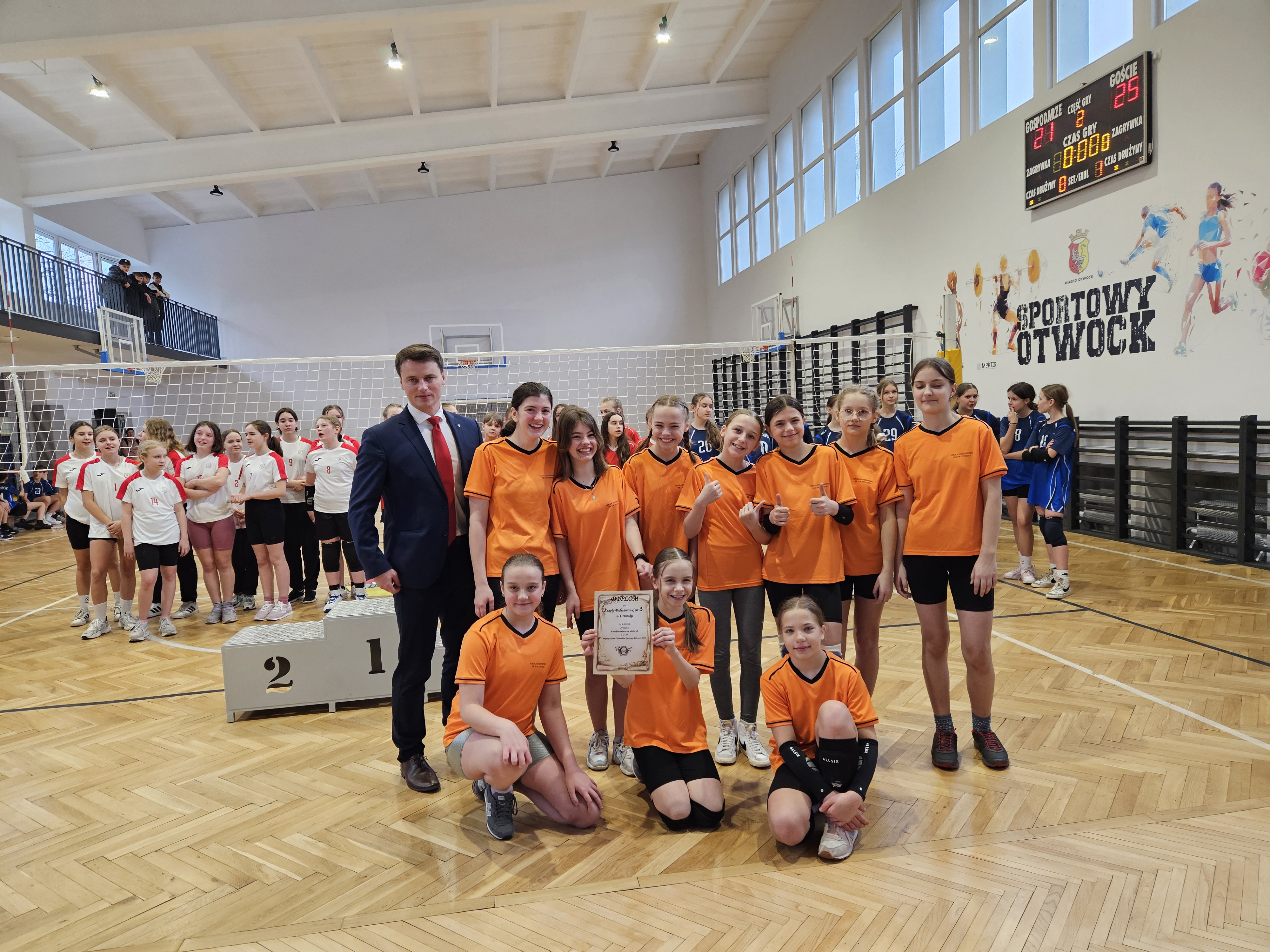 Mistrzostw Szkół Podstawowych Miasta Otwock w piłkę siatkową w kategorii dziewcząt młodszy