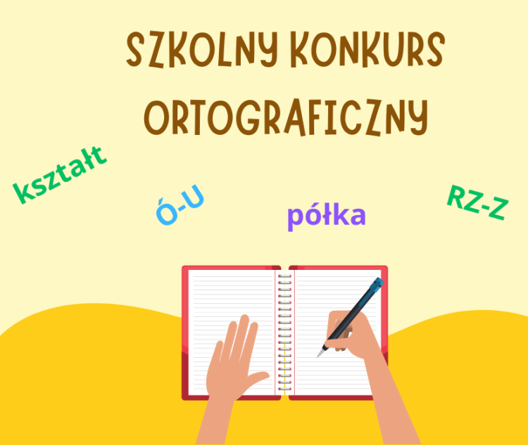 I Etap Szkolny Konkurs Ortograficzny Mistrz Ortografii 2023/2024 ...